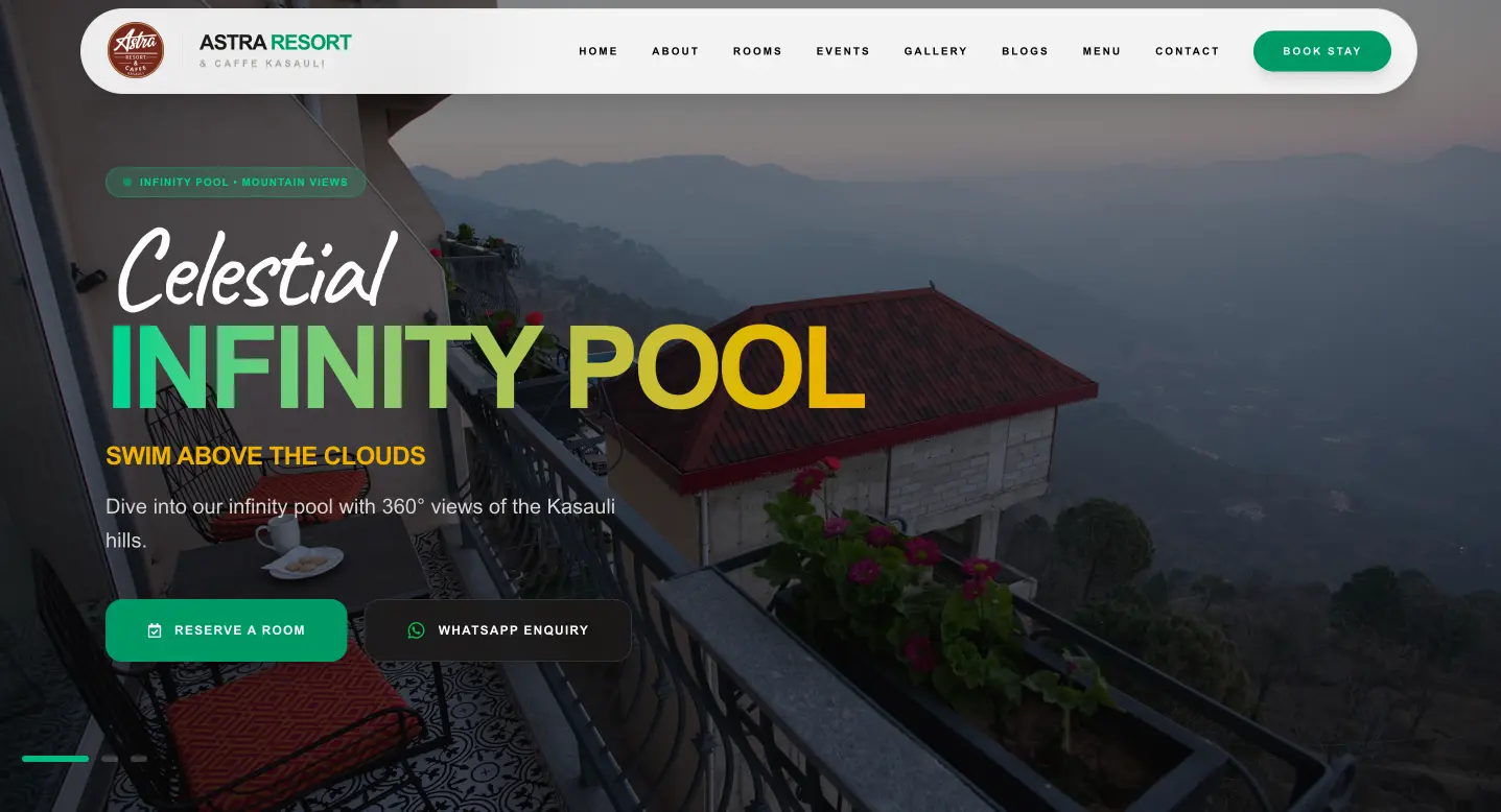 Astra Resort & Caffe Kasauli